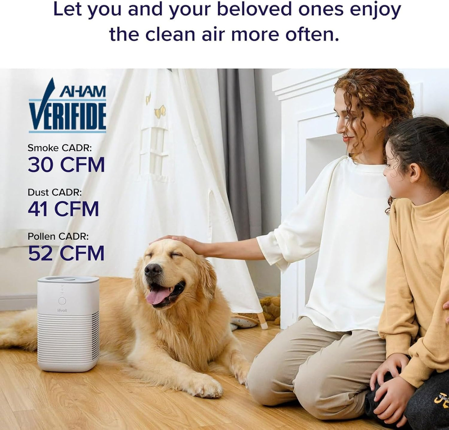 Levoit Air Purifiers for Bedroom Home Pets Dorm Room, Small Air Purifiers