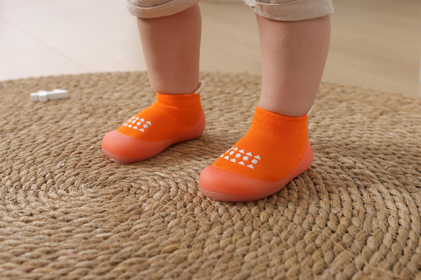 Hstyle Baby Sock Shoes Toddler Boys Walking Shoes Infant Slippers Sneakers