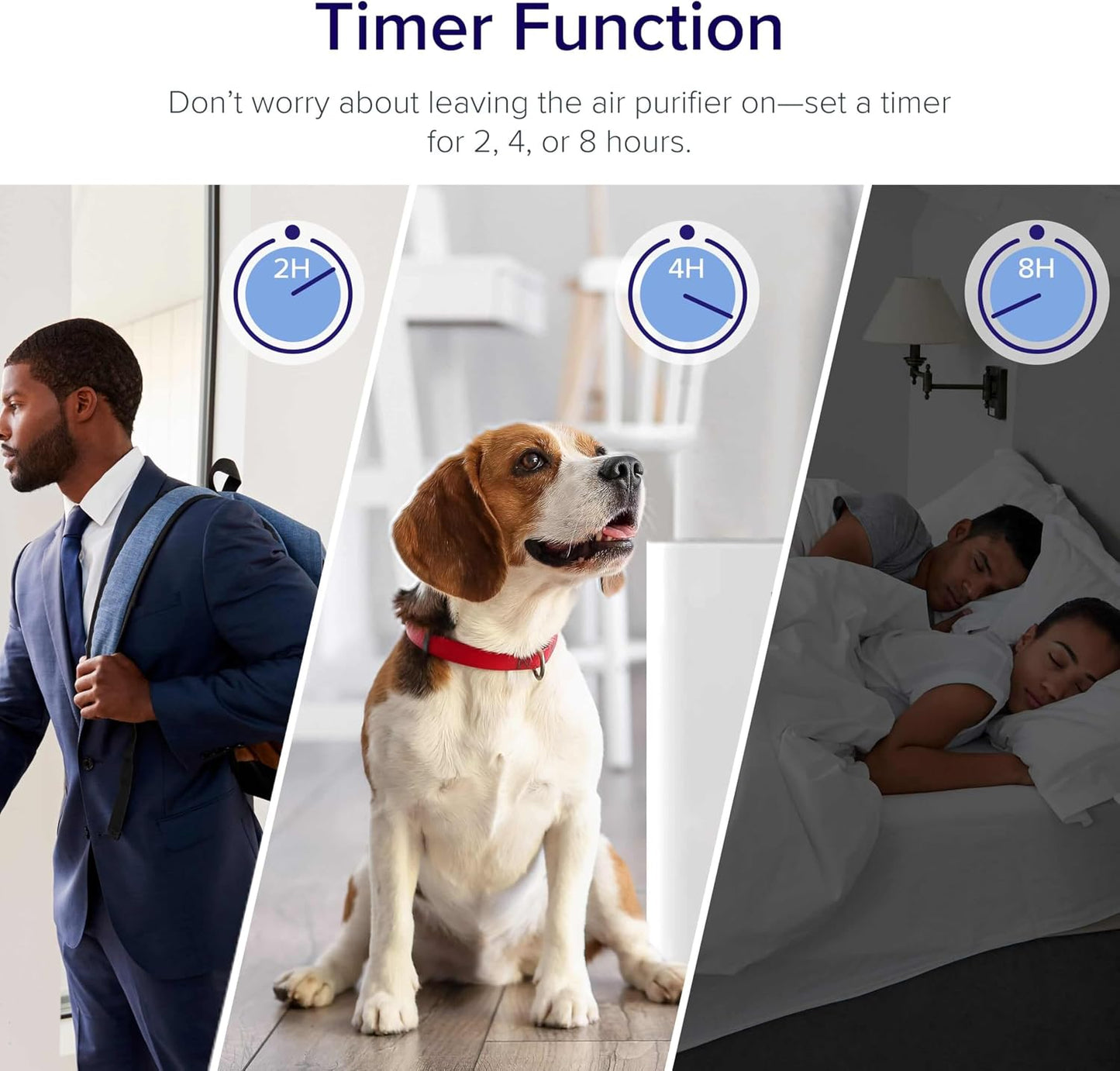 Levoit Air Purifiers for Bedroom Home Pets Dorm Room, Small Air Purifiers